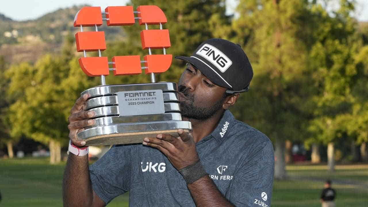 Theegala breaks PGA drought, Aussie Davis third in Napa