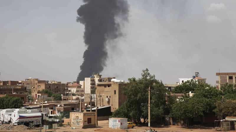 Sudan landmark tower destroyed, war enters sixth month