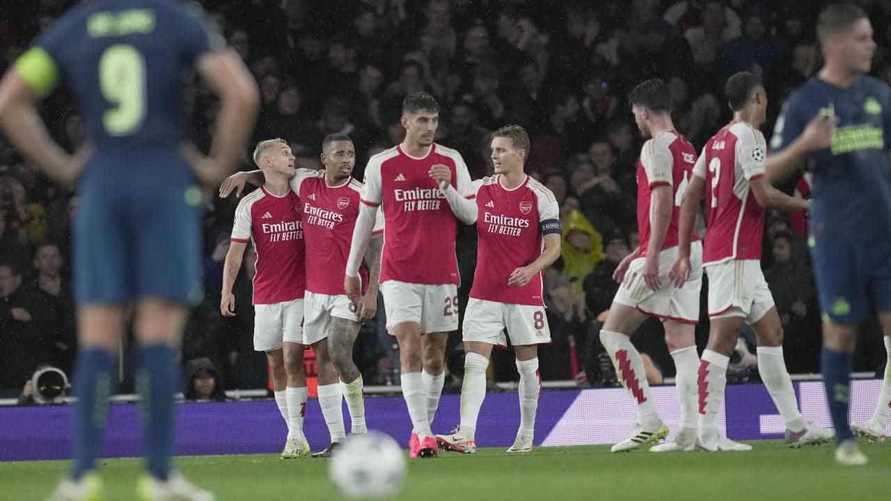 Arsenal relish Champions League return, Man Utd 'Kaned'