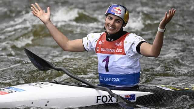 Aussie canoeing great Fox wins her 14th world title