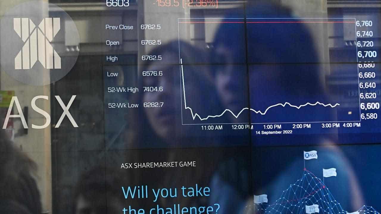 Aust shares sink as US bond yields hit multi-year high