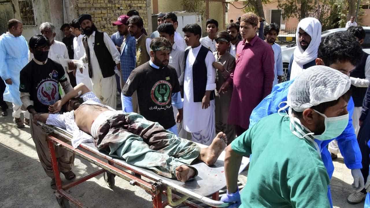 At least 52 dead in suicide blast in southwest Pakistan