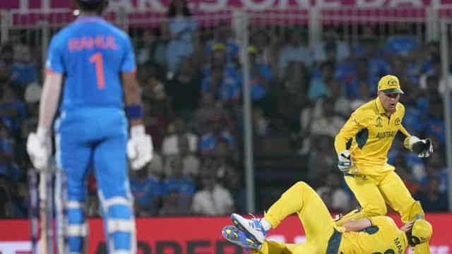 Fielding, spin hurts Aussies in World Cup loss to India