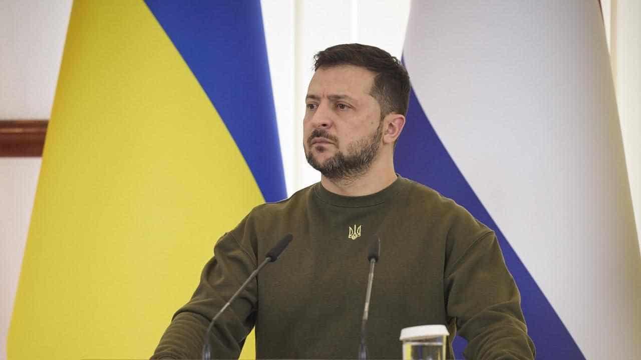 Ukraine's Zelenskiy marks 600th day of Russian invasion