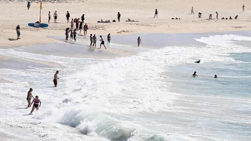 Rain sees popular beach gain poor water quality rating