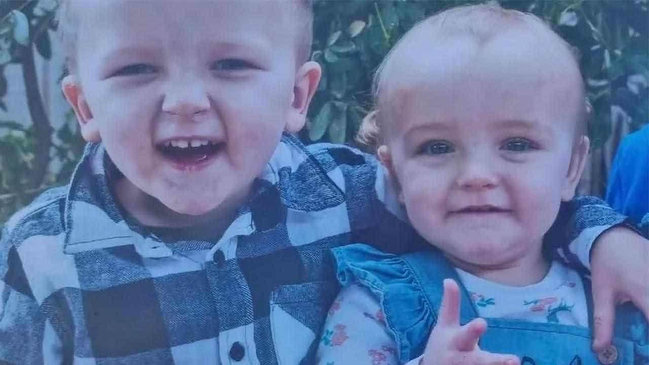 Two children critical after siblings die in shed fire