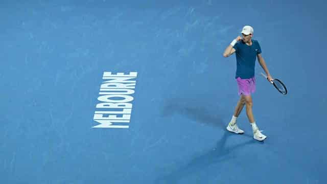 Italian Sinner leads field at Open warm-up at Kooyong