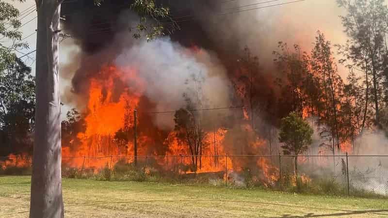 Firefighters on high alert as hot weather raises threat