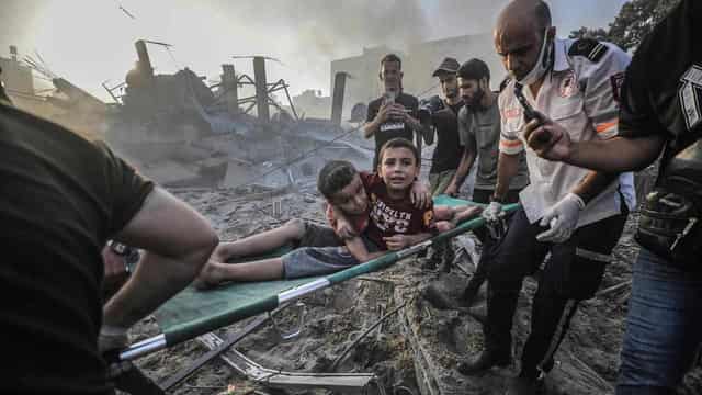 Aid for Gaza boosted amid calls for safe corridor
