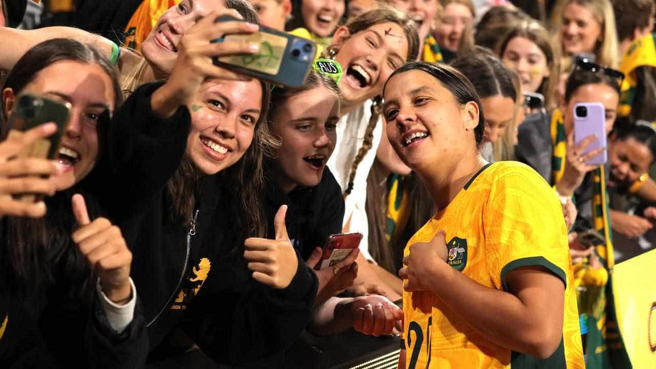 Matilda Sam Kerr a fan favourite even in Iran