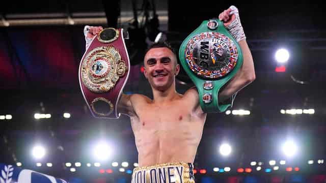 Moloney sets title defence, aims for April unification