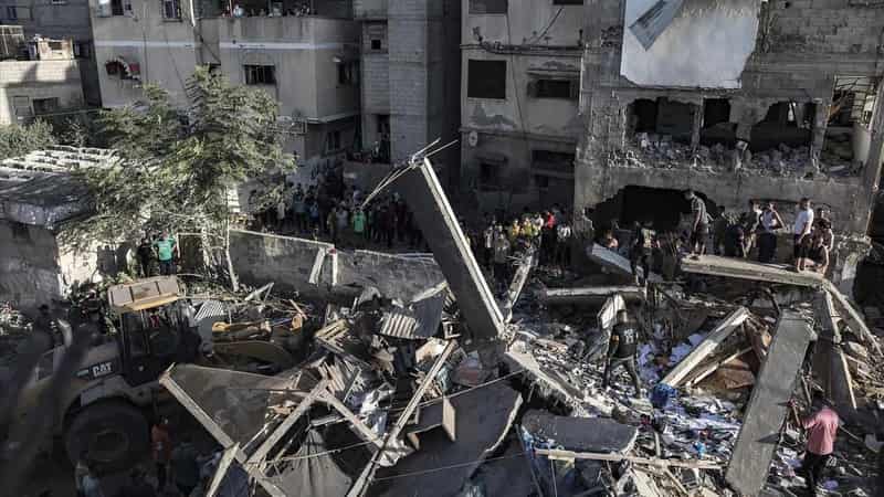 Israeli strike on camp kills 38, Hamas government says