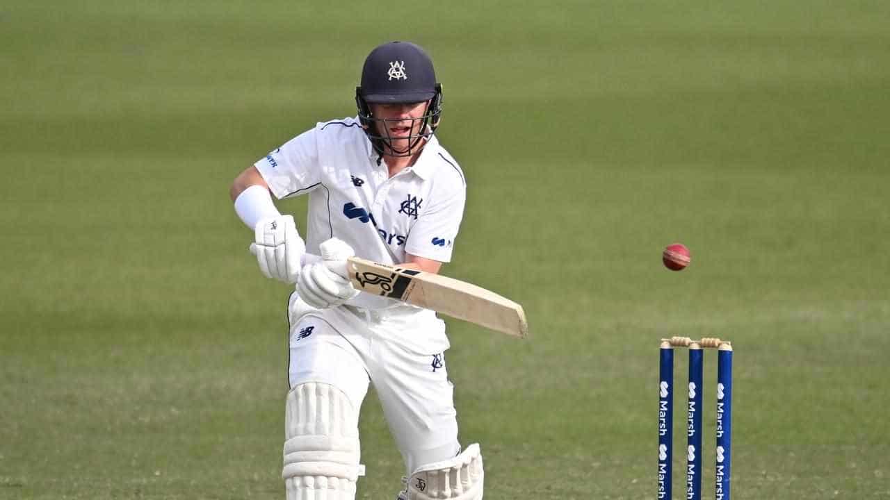 Opener Harris makes steady start in Vics' Shield game