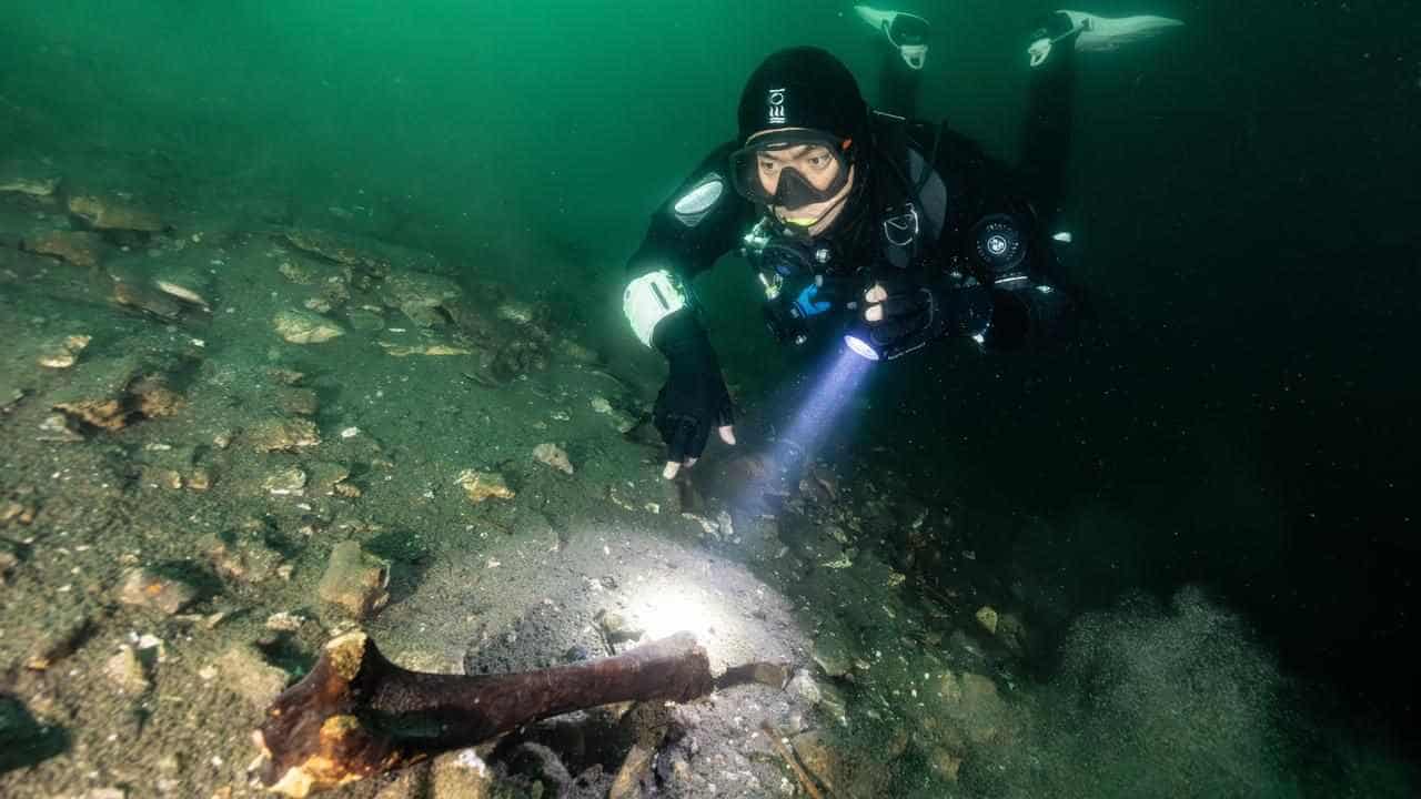 Cave divers catch a glimpse of Australia's distant past