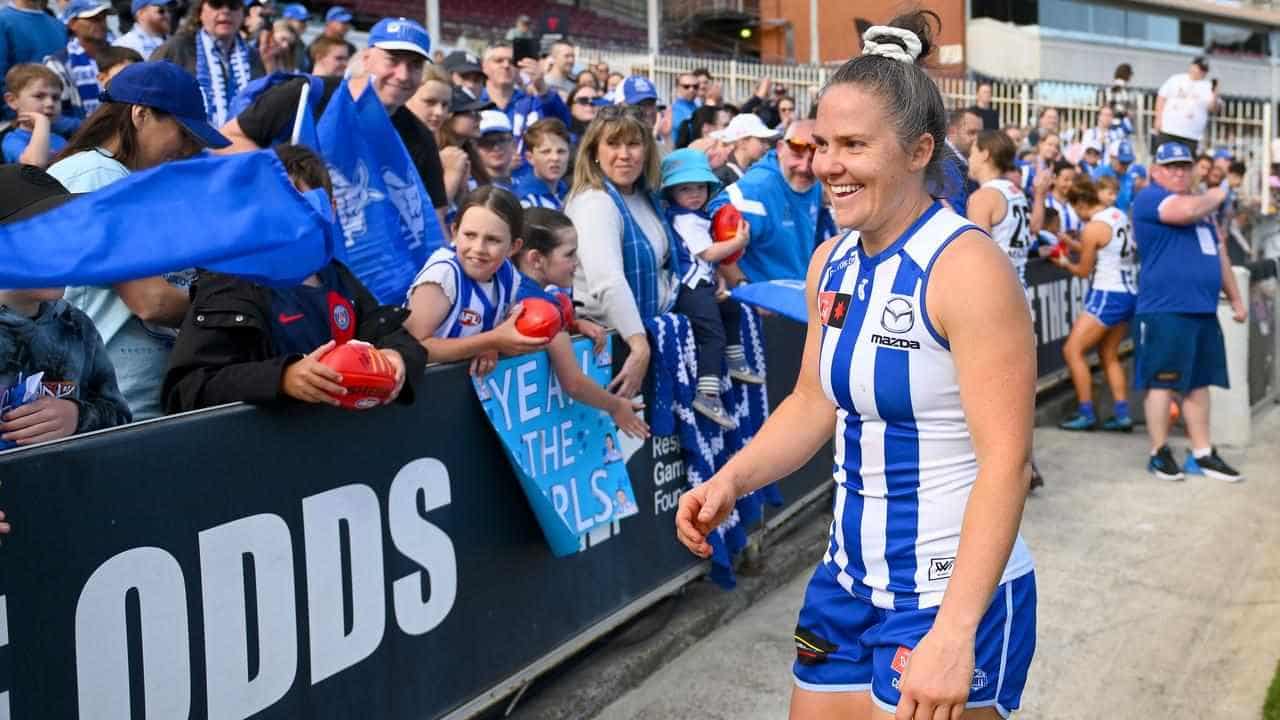 North skipper Kearney craves second AFLW premiership