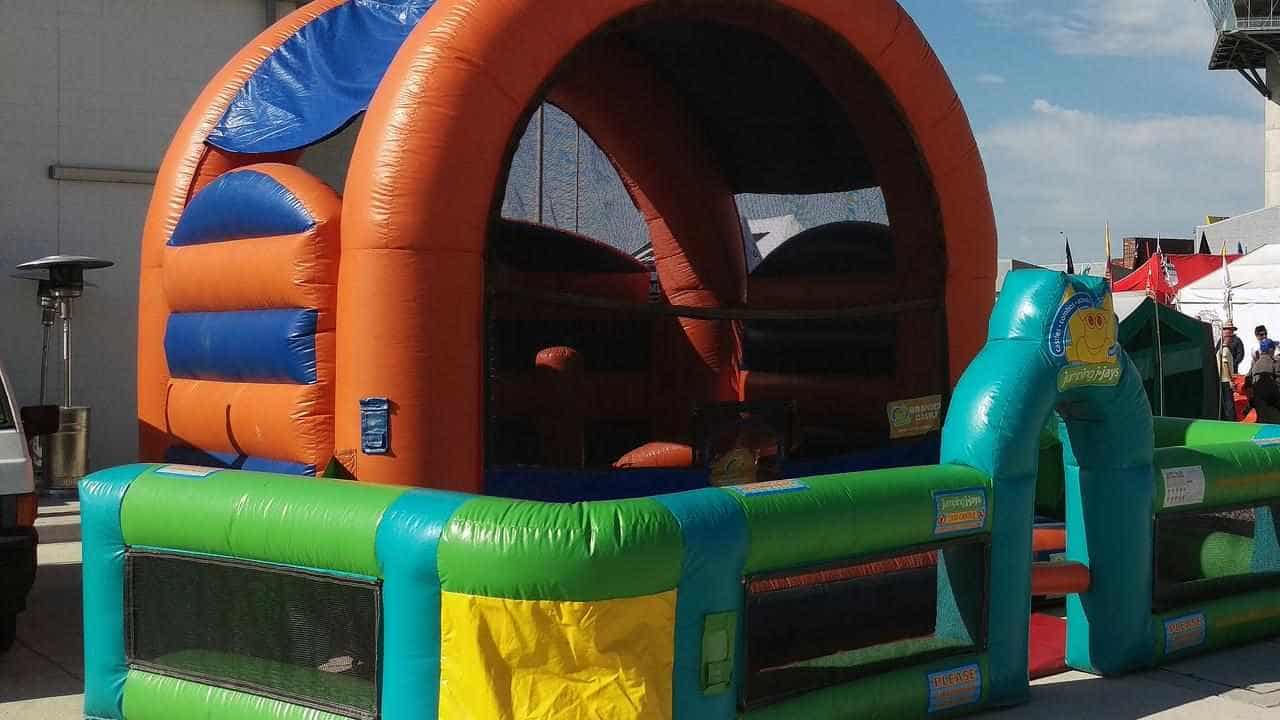 Rival jumping castle business in anti-Jewish crossfire