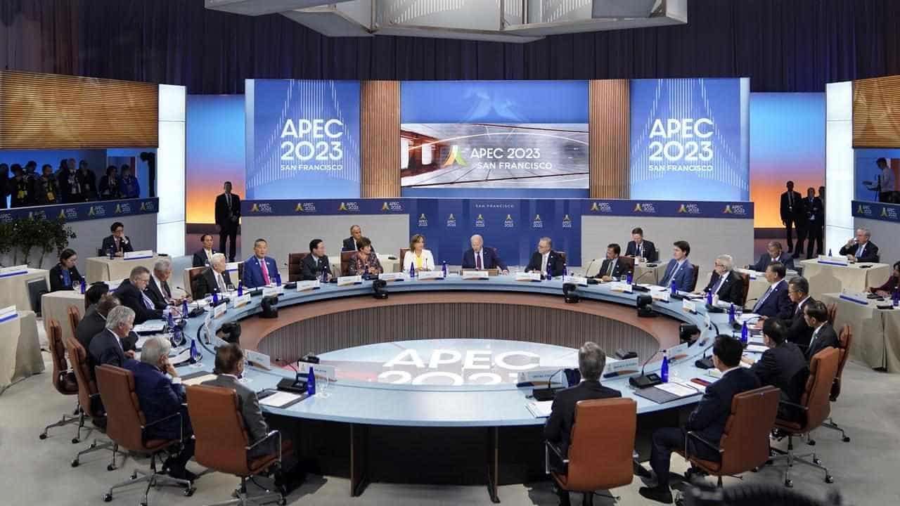 APEC leaders divided on Ukraine, Gaza, back WTO reform