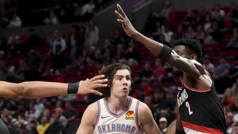 Giddey's Thunder score biggest NBA win in a decade