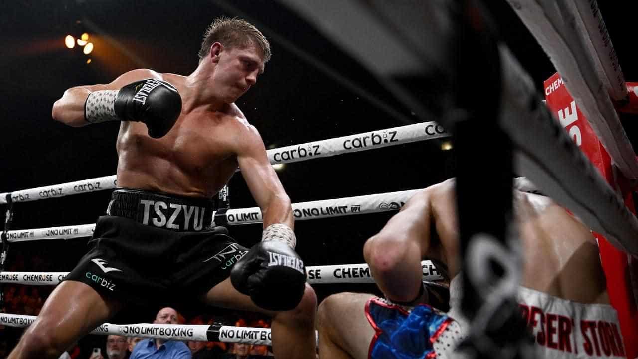 Nikita Tszyu claims Australian super-welterweight title