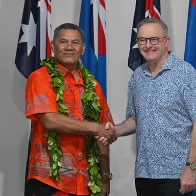 'Digital nation' tries to save itself from climate doom