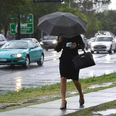 Tropical cyclone strengthens as it bears down on coast