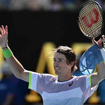 Alex de Minaur wins second Newcombe Medal