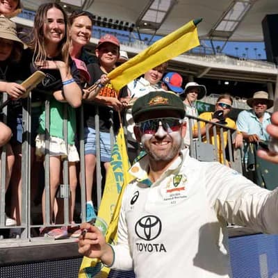 Cramping Nathan Lyon charges past 500 Test scalps