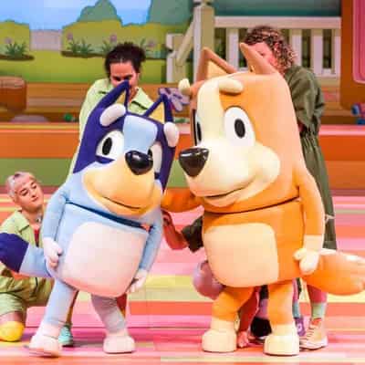 Hit Bluey stage show returns to heeler family hometown