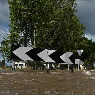 Flash flooding after Christmas deluge in northern Vic