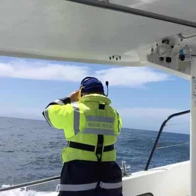 No sign of missing swimmer as sea search suspended