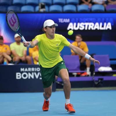 De Minaur braces to take on the 'GOAT' Djokovic