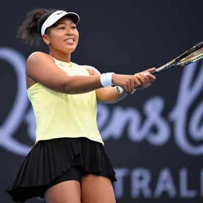 Osaka unfazed about early Brisbane International exit