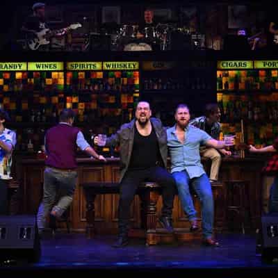 Choir of Man has classic songs, and an onstage bar