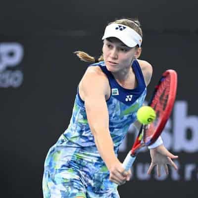 Rybakina thumps Sabalenka in Brisbane title statement