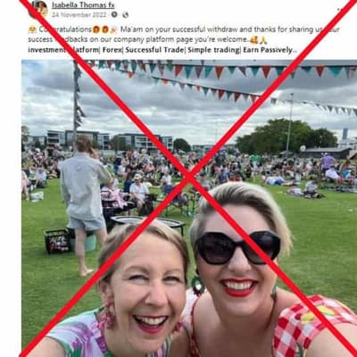 Government minister's social photos swiped in crypto swindle