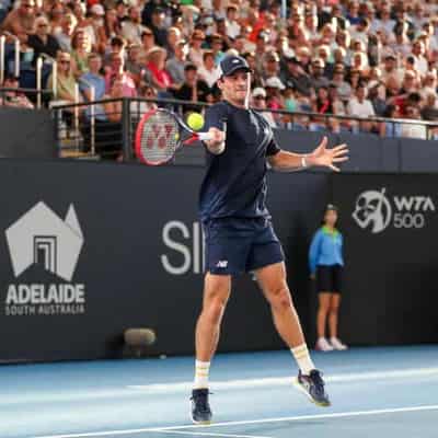 Top seed dumped out of Adelaide International