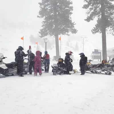 'I thought you were dead': Aussies survive US avalanche