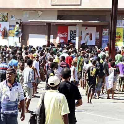 Quiet streets, fuel lines after PNG declares emergency