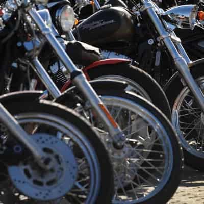 Thirteen arrested over Hells Angels motorcycle joyride