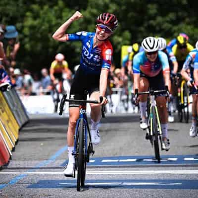 Uttrup Ludwig wins Tour stage, takes overall lead