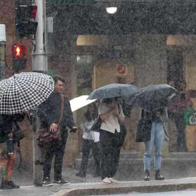 Hundreds of emergency calls as Sydney lashed with rain