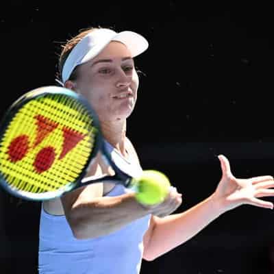 Saville rues wayward serve, errors in early Open exit