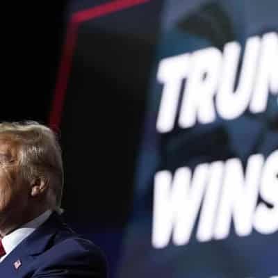 Trump cements frontrunner status with record Iowa win