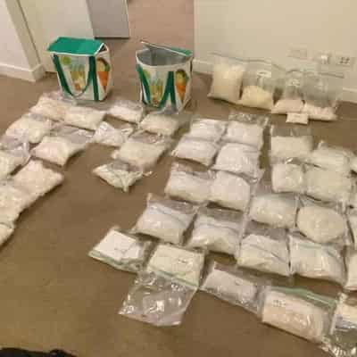 Almost $130 million in drugs seized in police operation