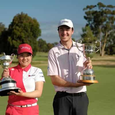 Croker, Japan's Shinchi win Australian amateur titles