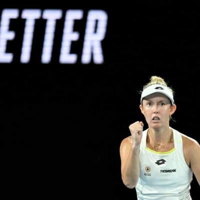 Hunter survives scare to keep Open doubles dream alive