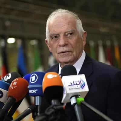 Europe must pursue path to Palestinian state: Borrell