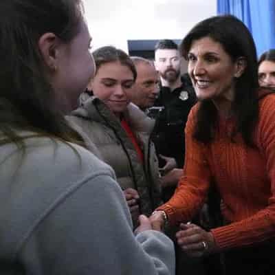 Haley makes final New Hampshire push to slow Trump