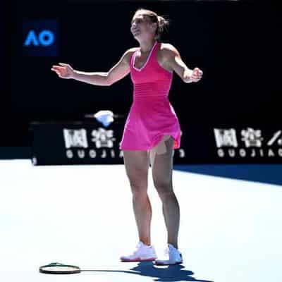 Kostyuk hopes her Open run helps and heartens Ukraine