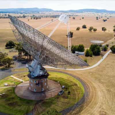 Celestial and theatre stars side by side at planetarium